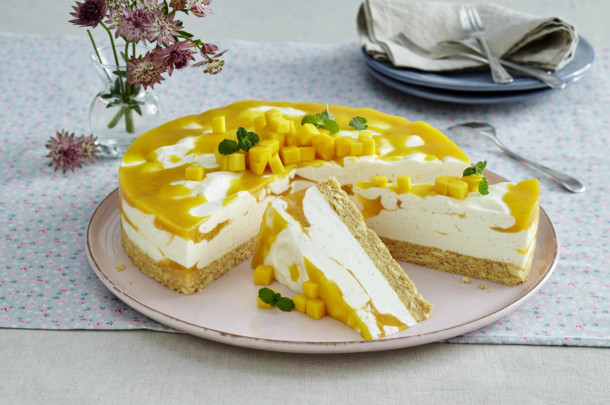 Buttermilch-Mango-Torte – allerezepte