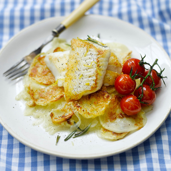 Fischfilet mit Kartoffelgratin – allerezepte